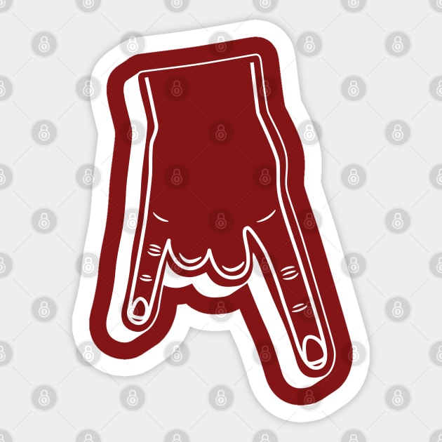 Unsportsmanlike Conduct Sticker by soonertracker